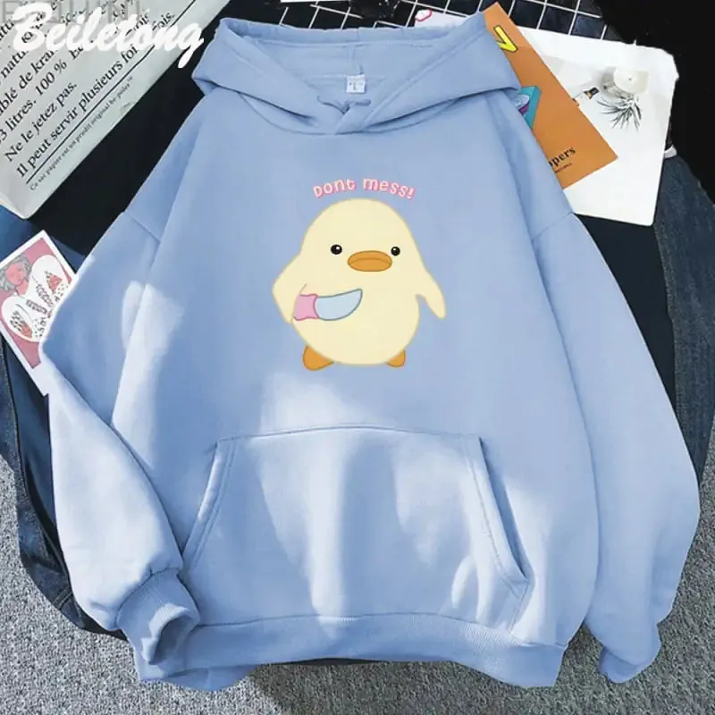 Casual Cartoon Loose Sweater for Women