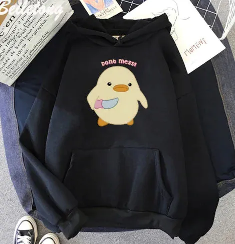 Casual Cartoon Loose Sweater for Women