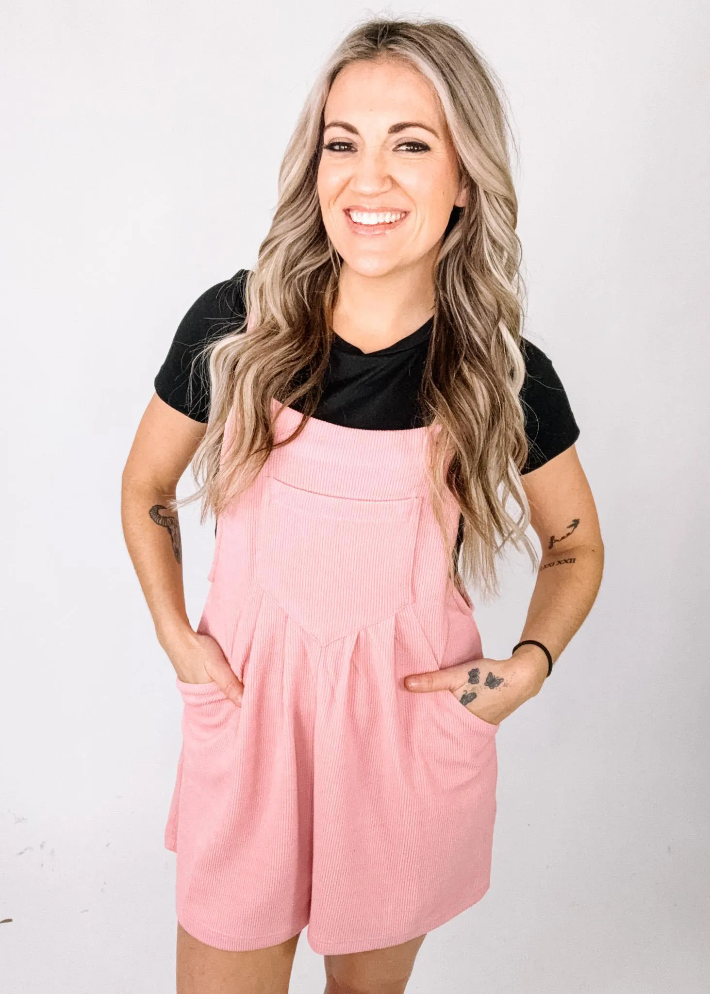 Casual Relaxed Fit Overalls