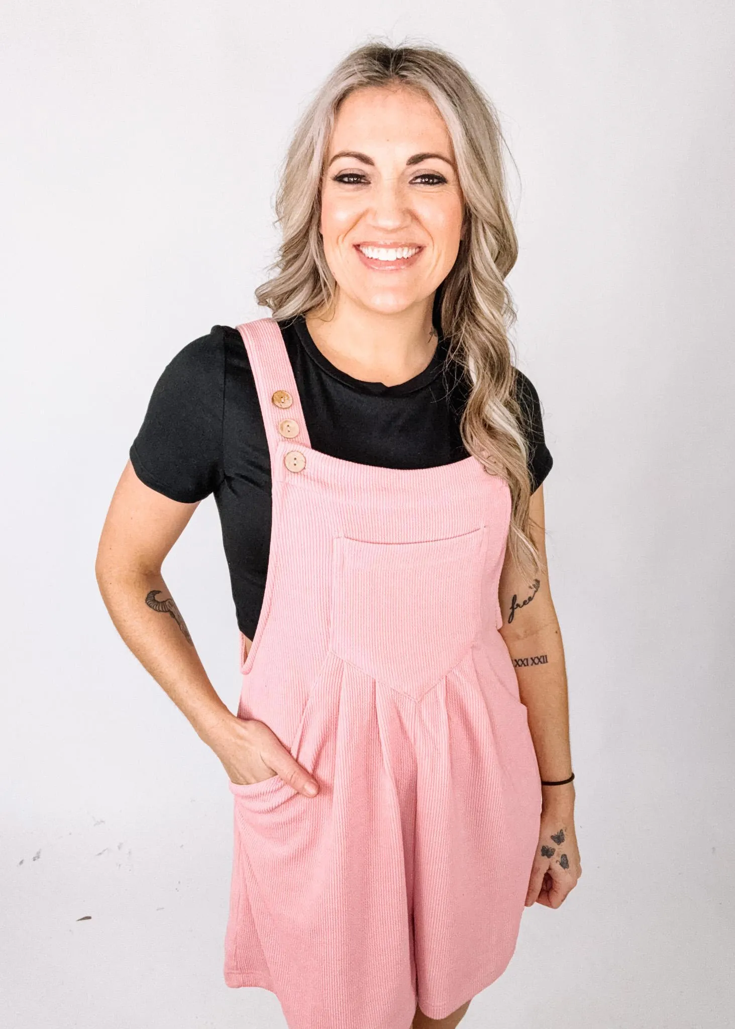 Casual Relaxed Fit Overalls