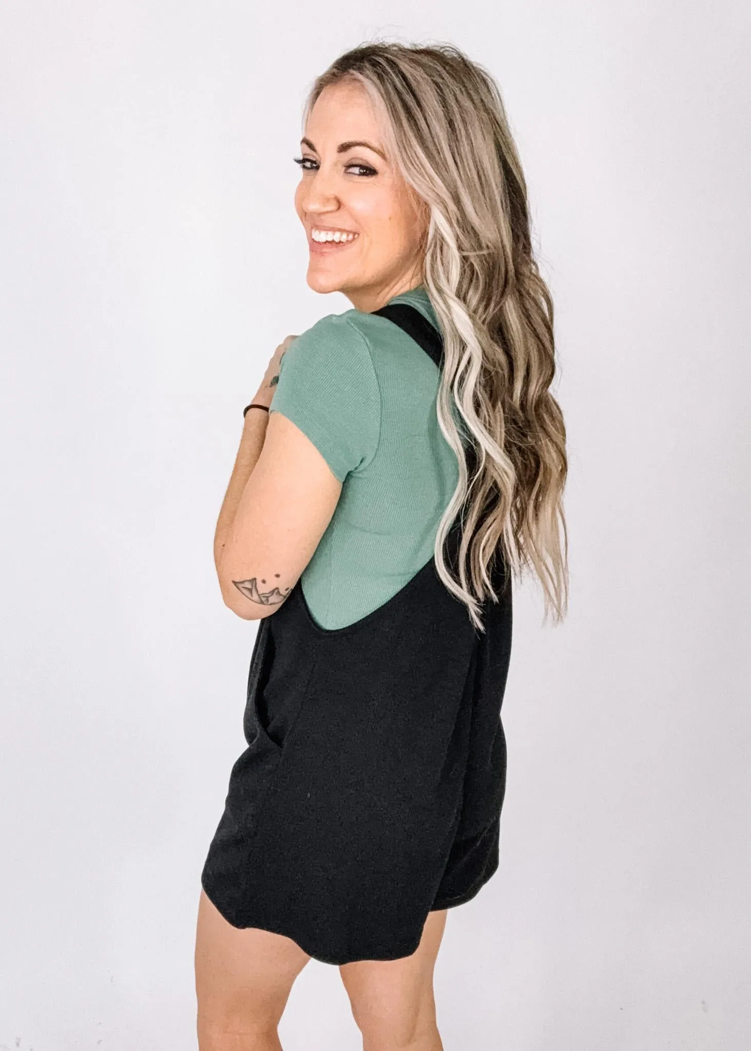 Casual Relaxed Fit Overalls