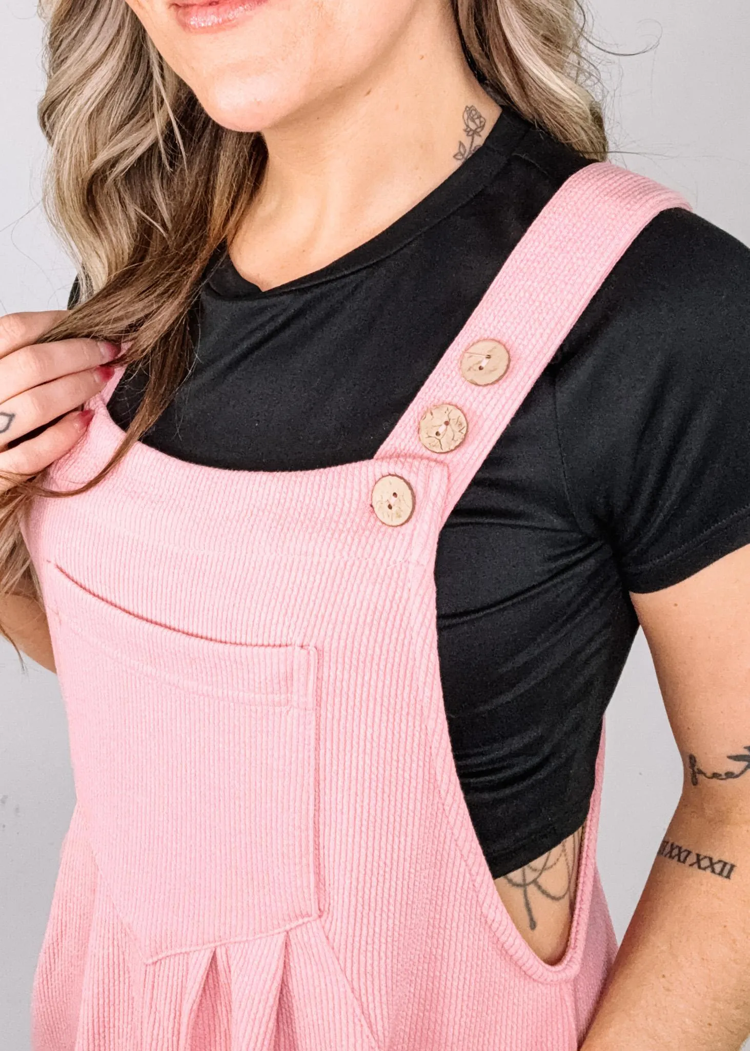Casual Relaxed Fit Overalls