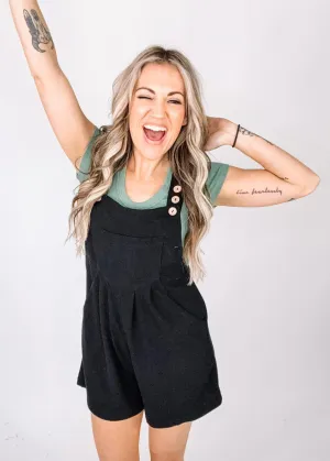 Casual Relaxed Fit Overalls