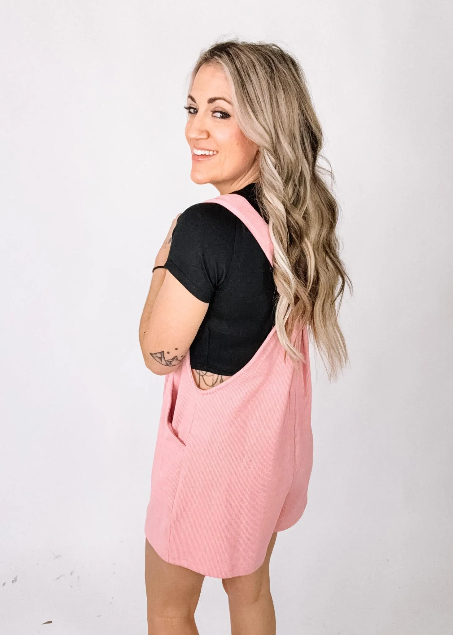 Casual Relaxed Fit Overalls