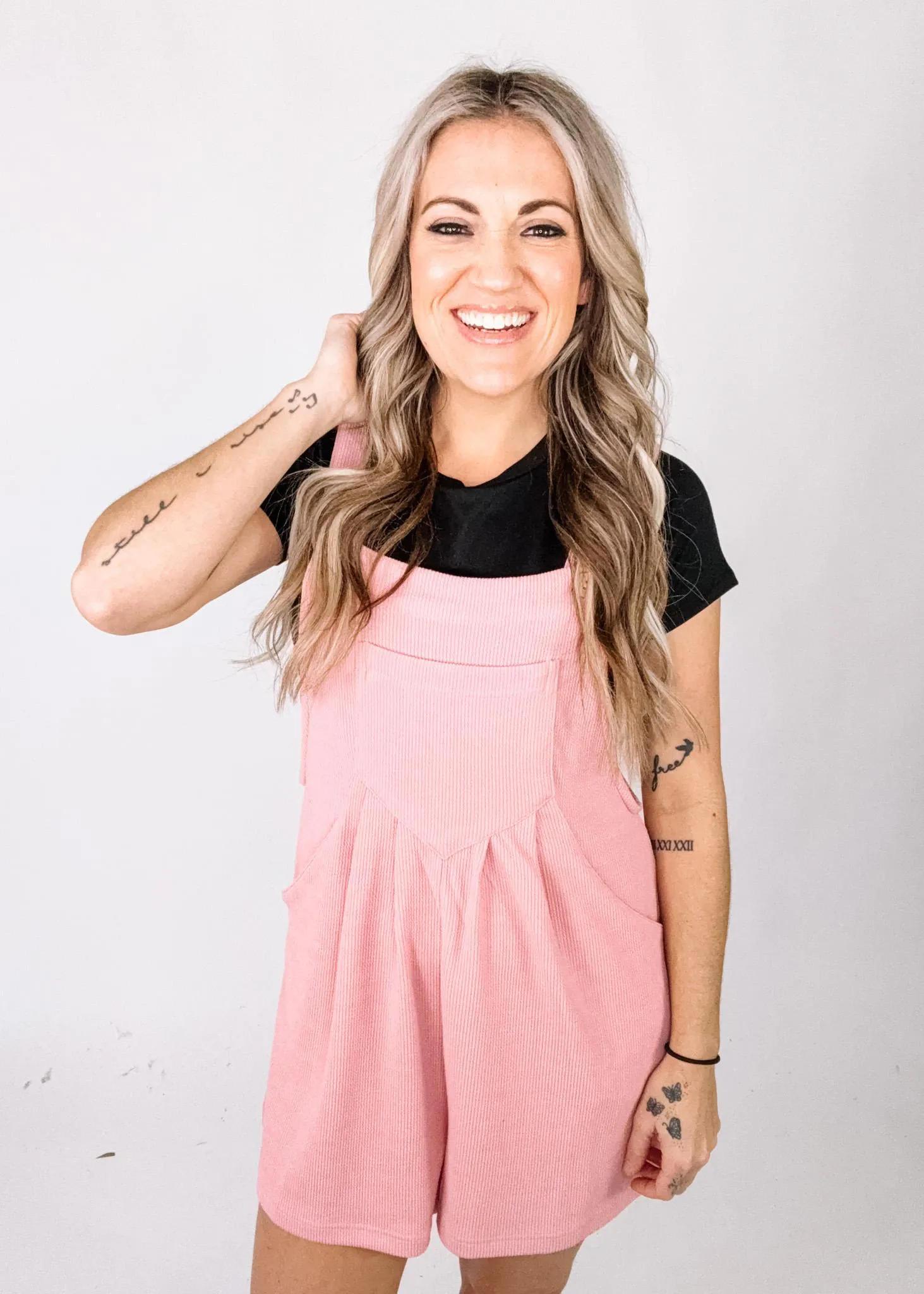 Casual Relaxed Fit Overalls
