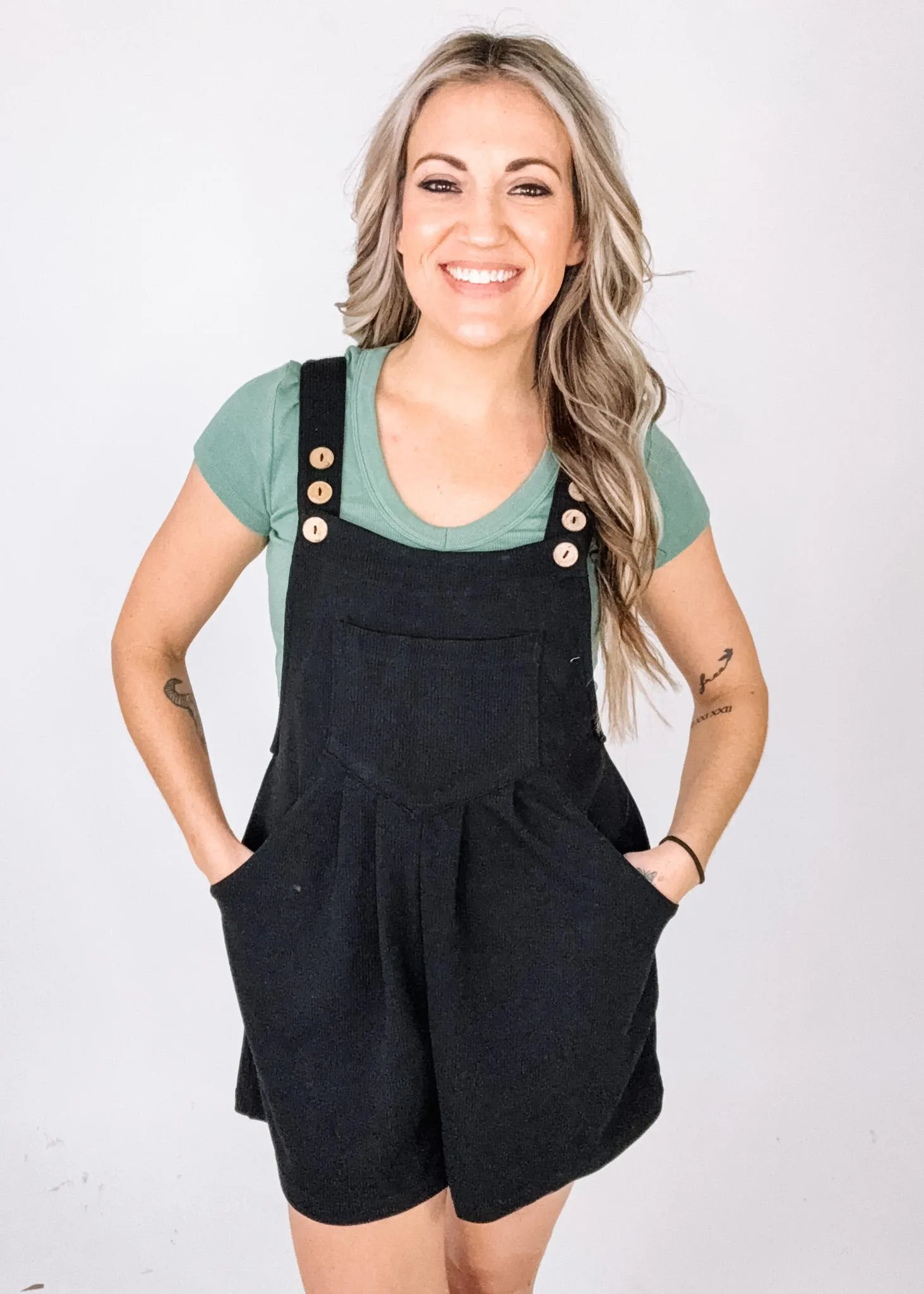 Casual Relaxed Fit Overalls