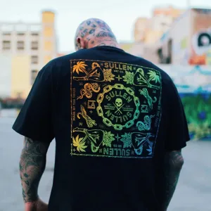 Casual Summer Retro Skull T-Shirt American Hiphop