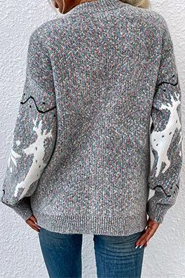 Casual Wapiti Pocket Buckle V Neck Tops
