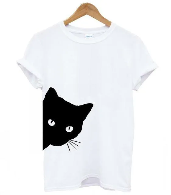 Cat Looking Tee