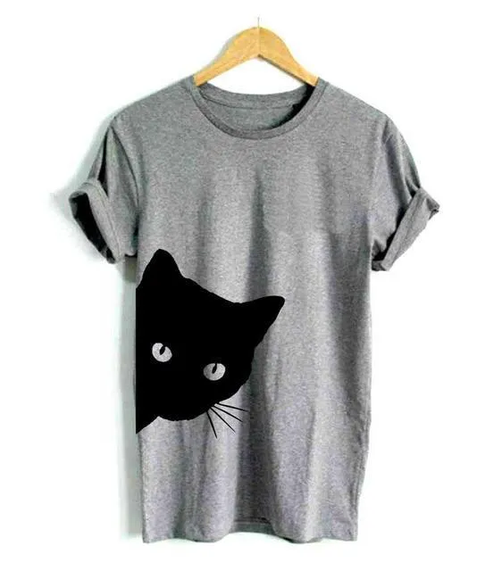 Cat Looking Tee