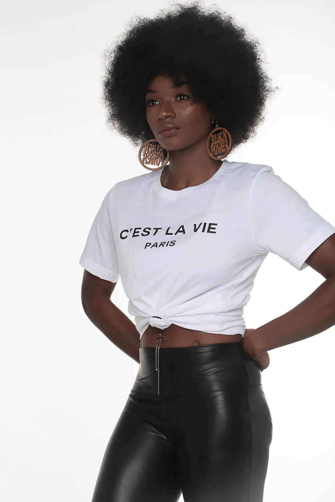 C'EST LA VIE ("SUCH IS LIFE") GRAPHIC TEE