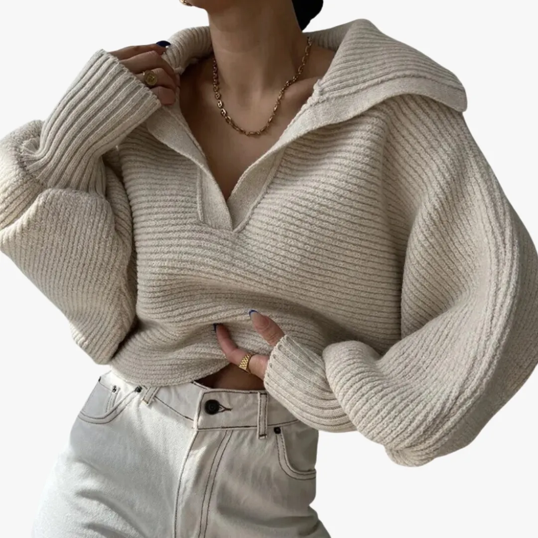 Chic Oversized Knit Top