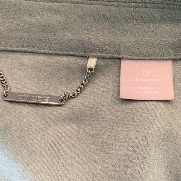 Chico’s Faux Suede Shacket NEW!