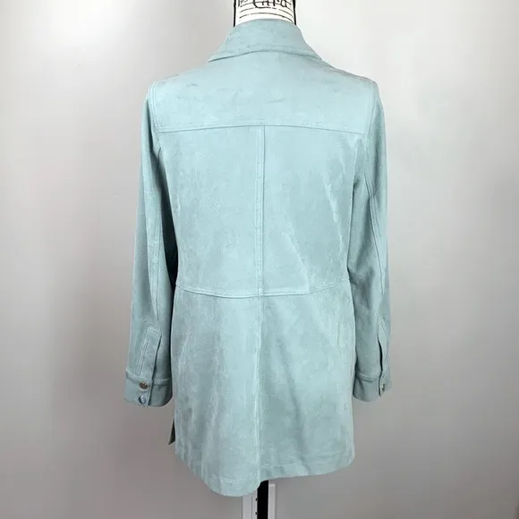 Chico’s Faux Suede Shacket NEW!