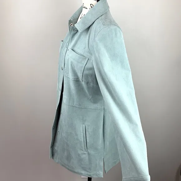 Chico’s Faux Suede Shacket NEW!