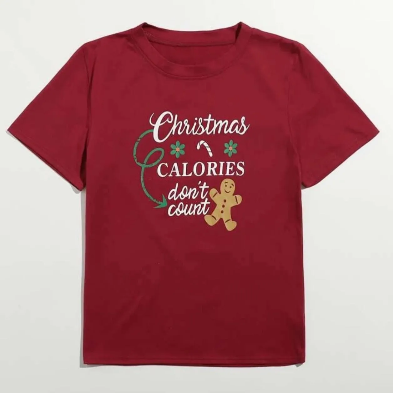 Christmas Gingerbread Man Graphic Tee