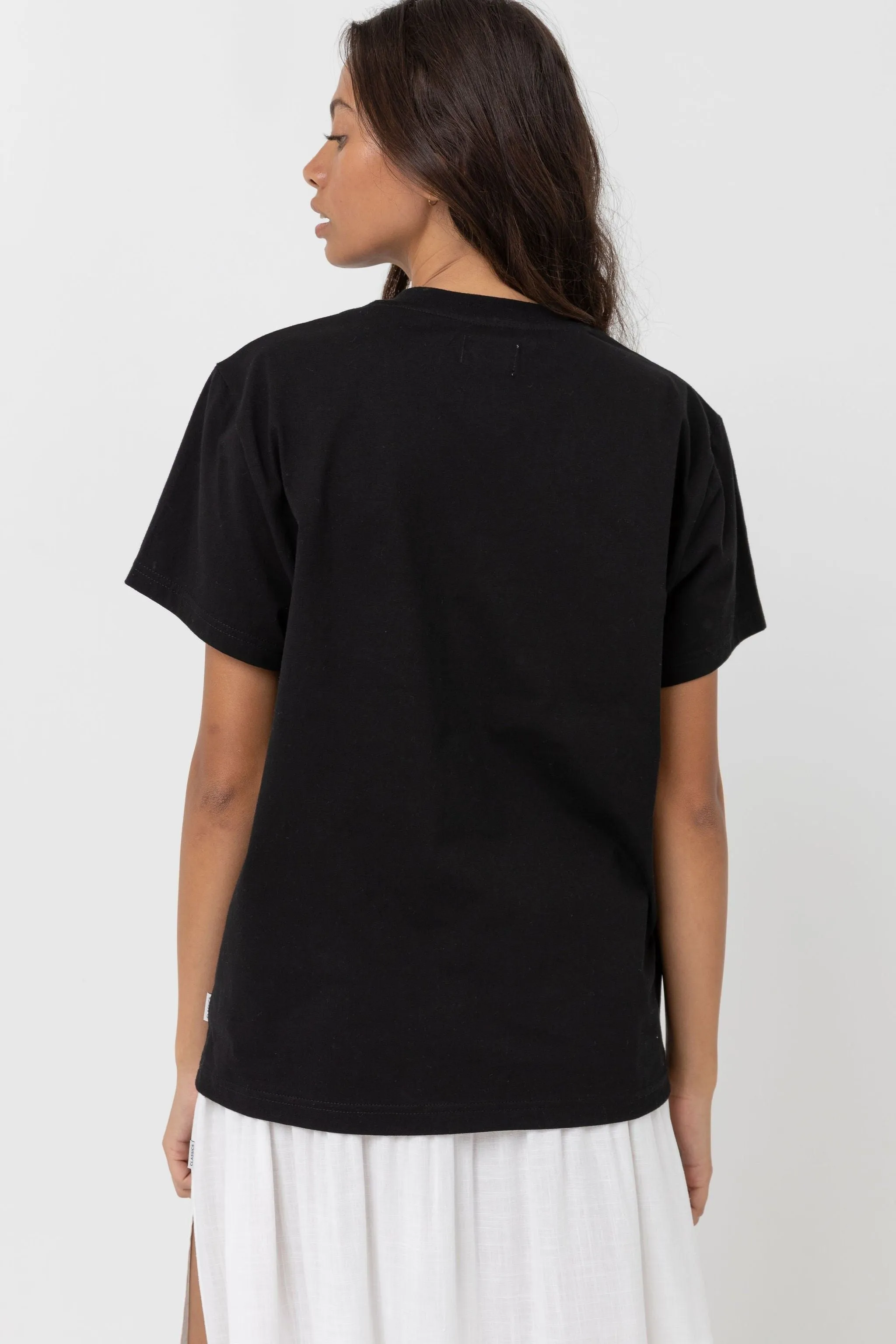 CLASSIC BAND TEE - BLACK