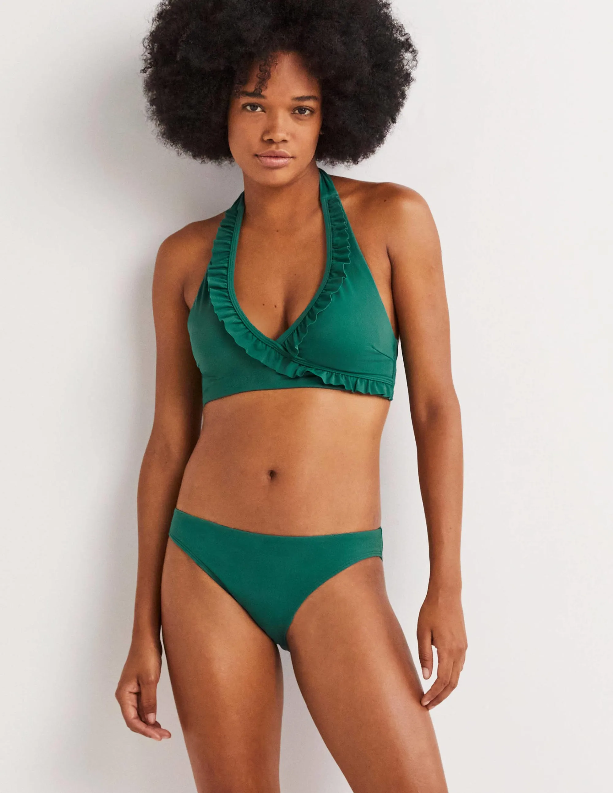 Classic Bikini Bottoms-Malachite