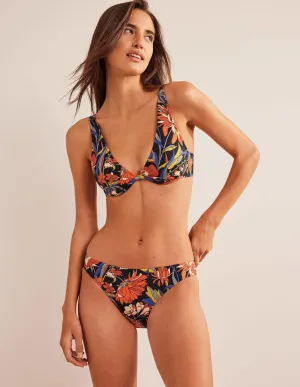 Classic Bikini Bottoms-Nero, Chrysanthemum