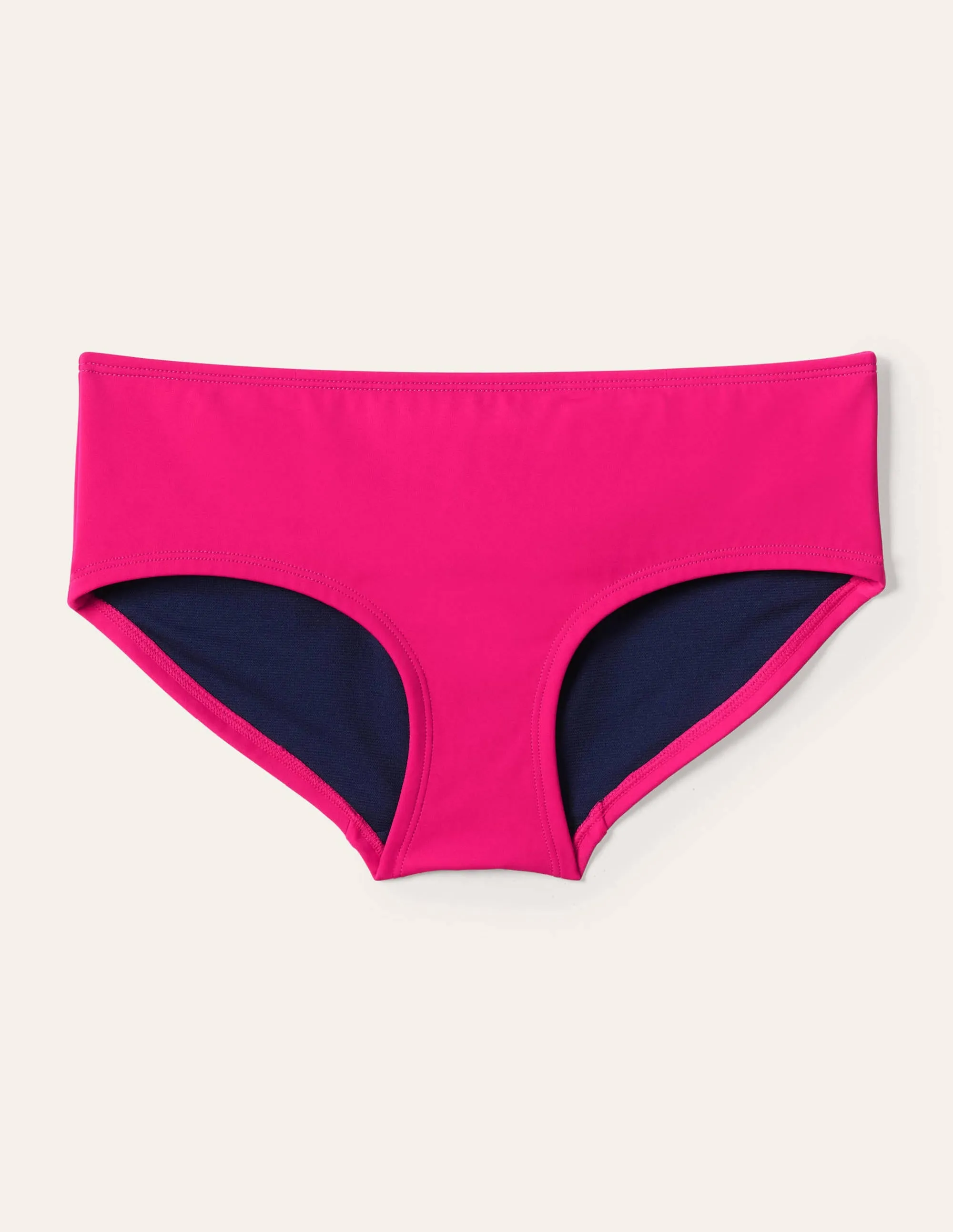 Classic Bikini Shorts-Cherry Pink