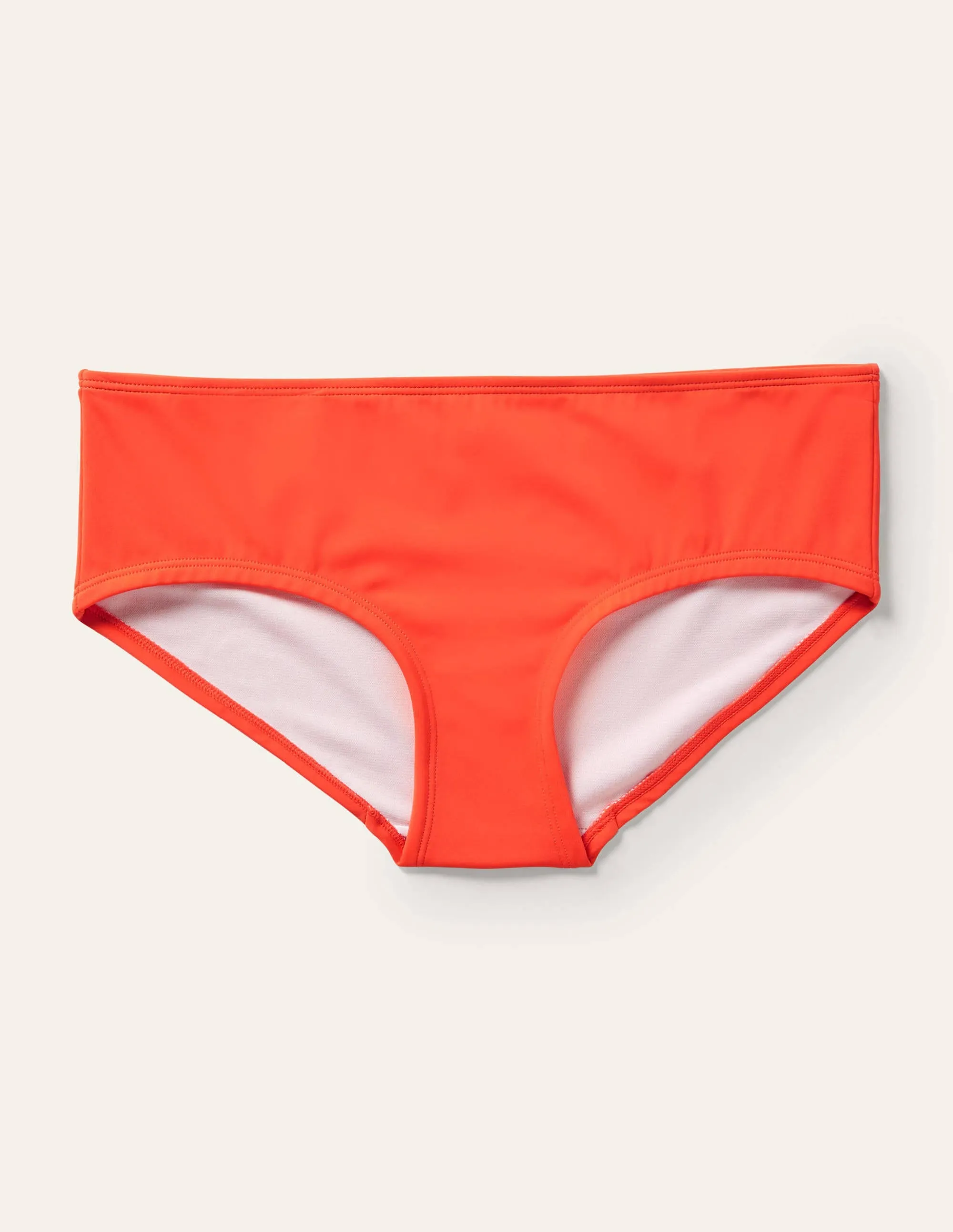 Classic Bikini Shorts-Coral