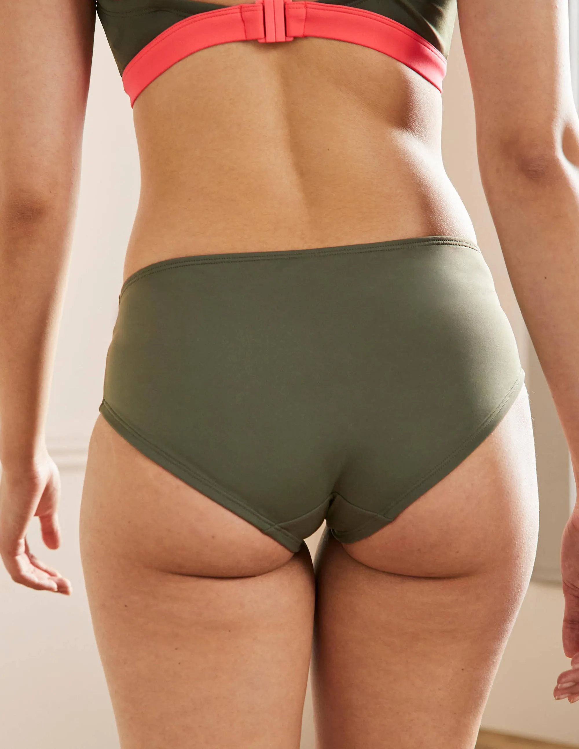 Classic Bikini Shorts-Marsh