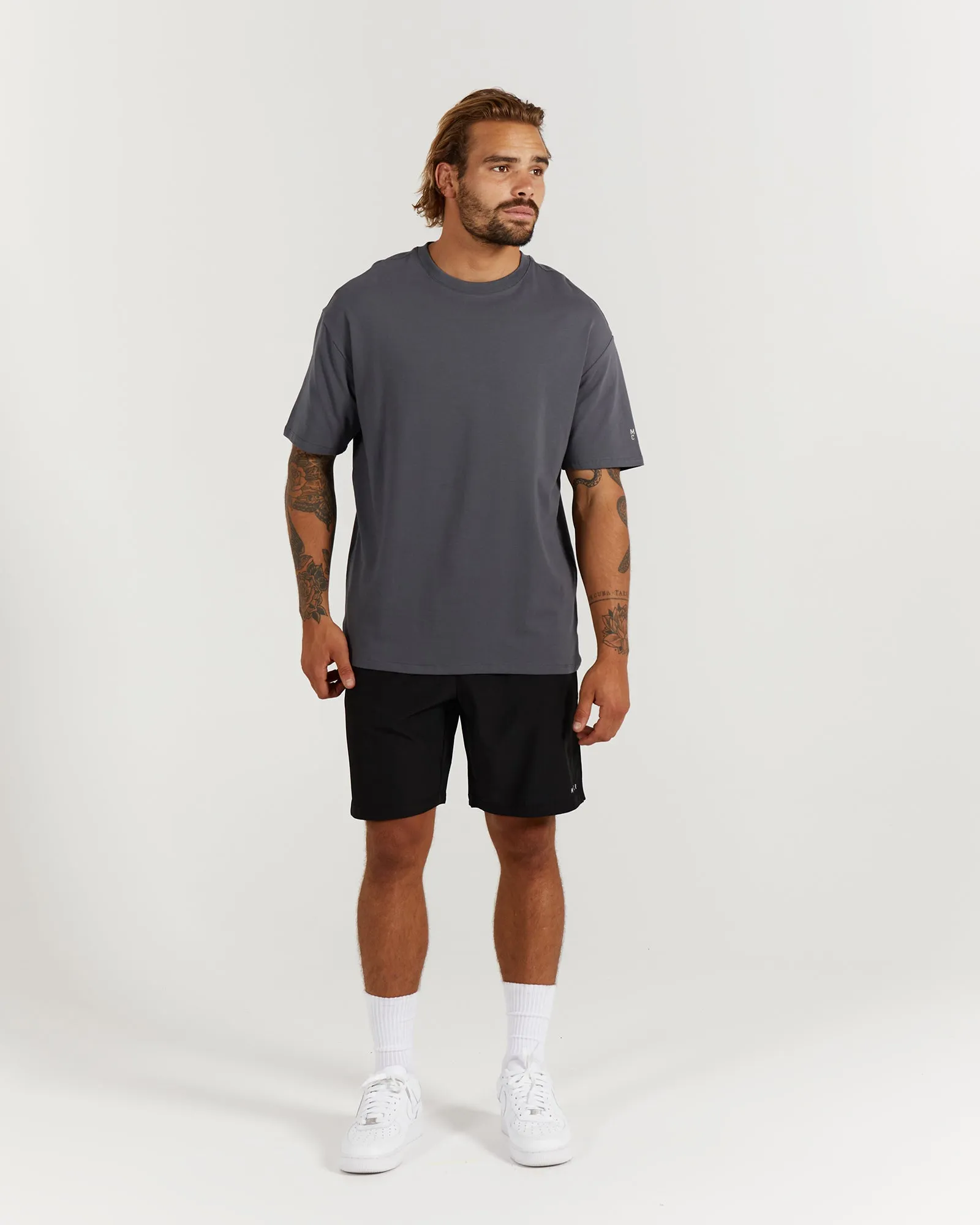 CLASSIC CONQUER TEE - ANCHOR