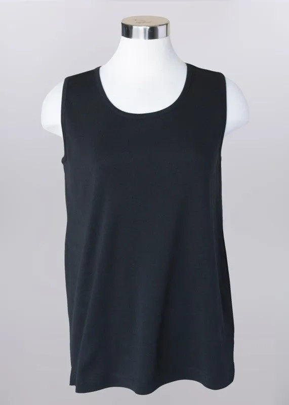 Classic Cotton Crew Neck Tank Top - 9680