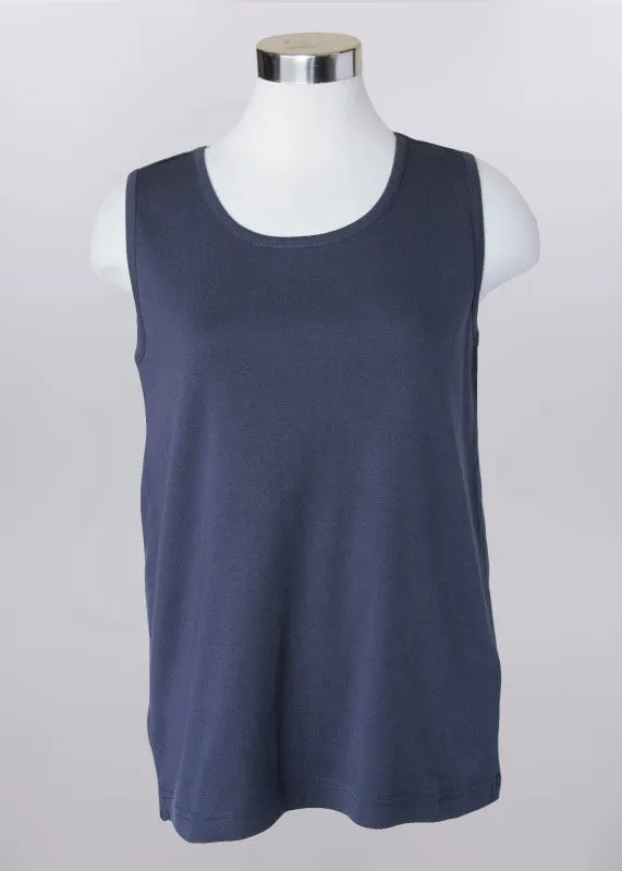 Classic Cotton Crew Neck Tank Top - 9680