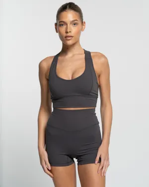Classic Crop - Charcoal