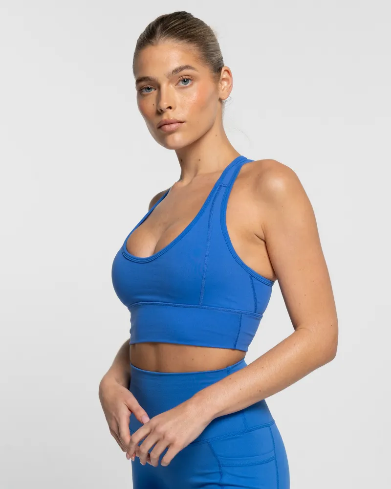 Classic Crop - Electric Blue