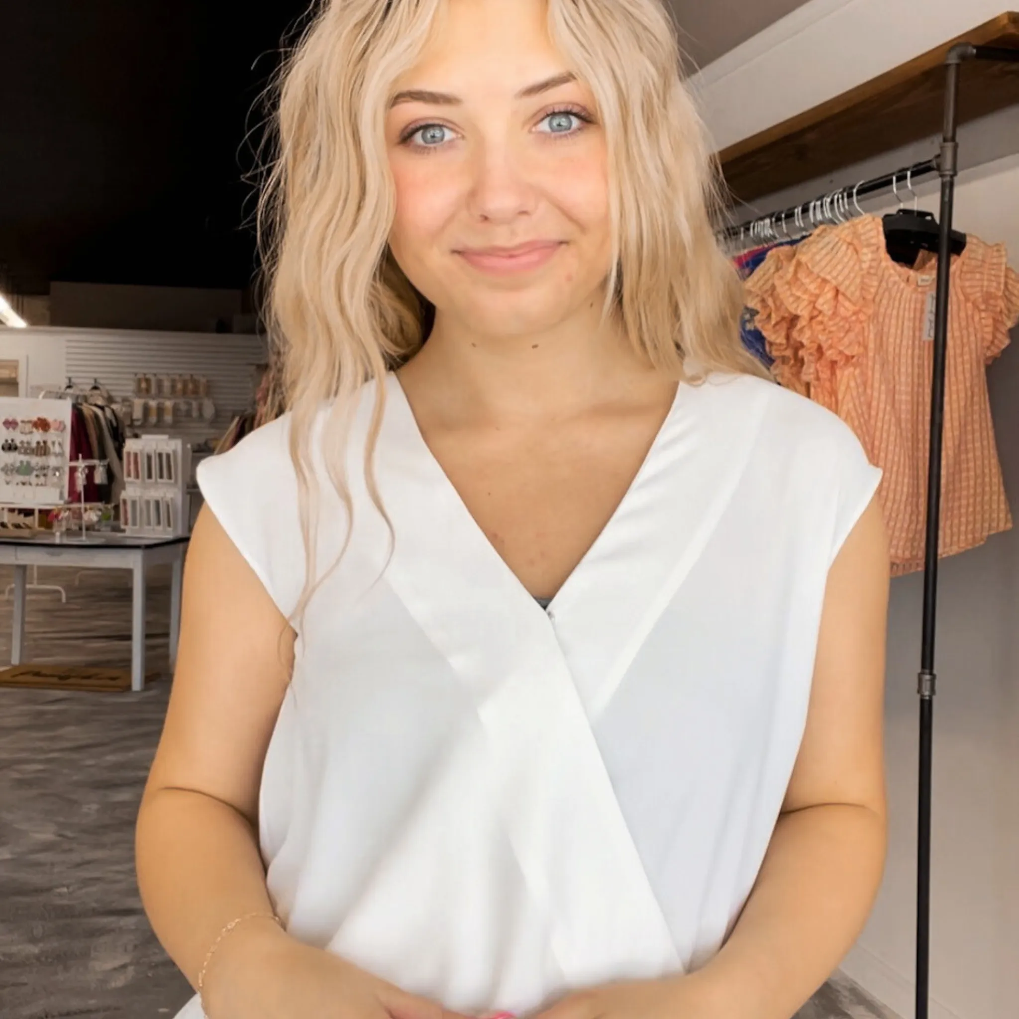 Classic Cutie White Blouse