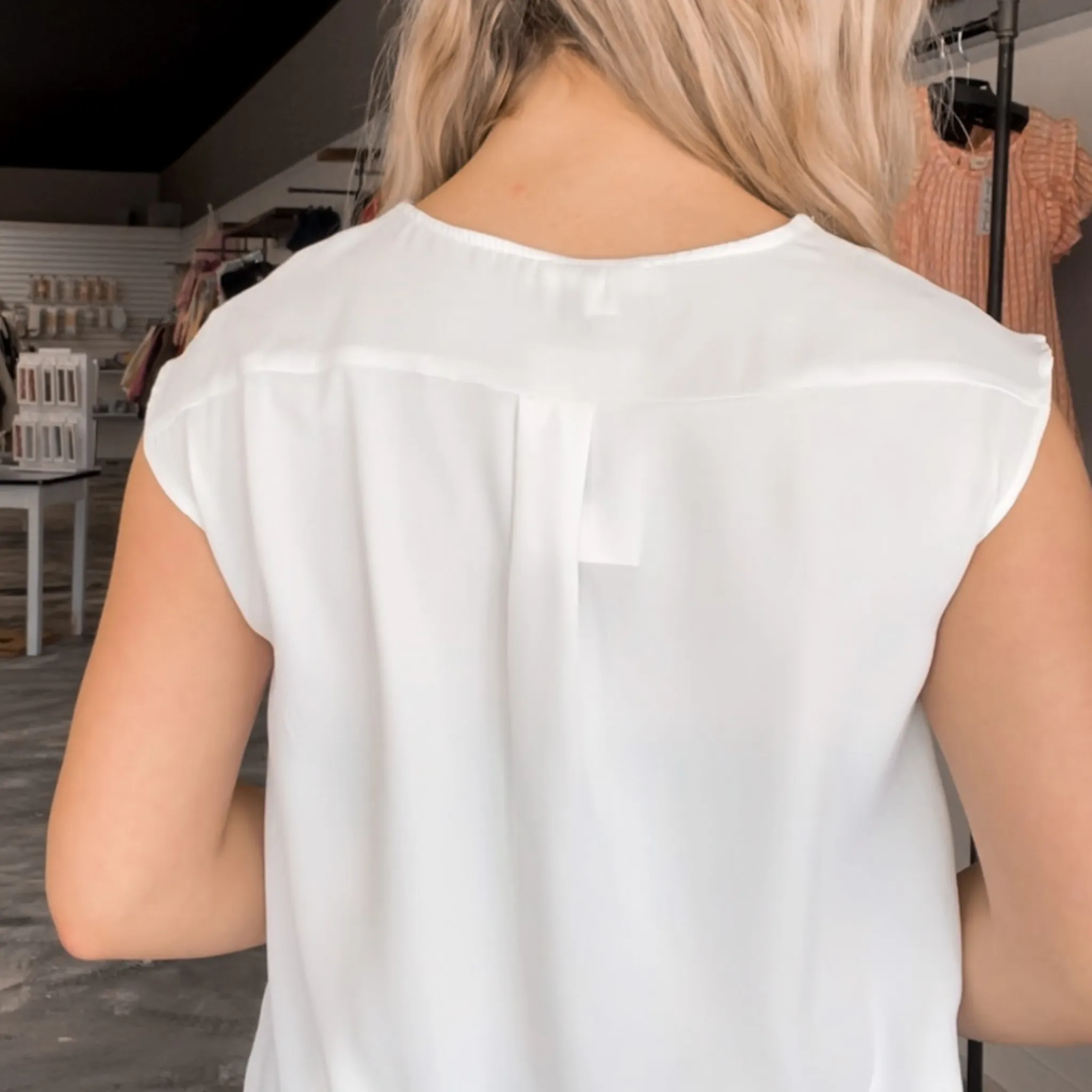 Classic Cutie White Blouse