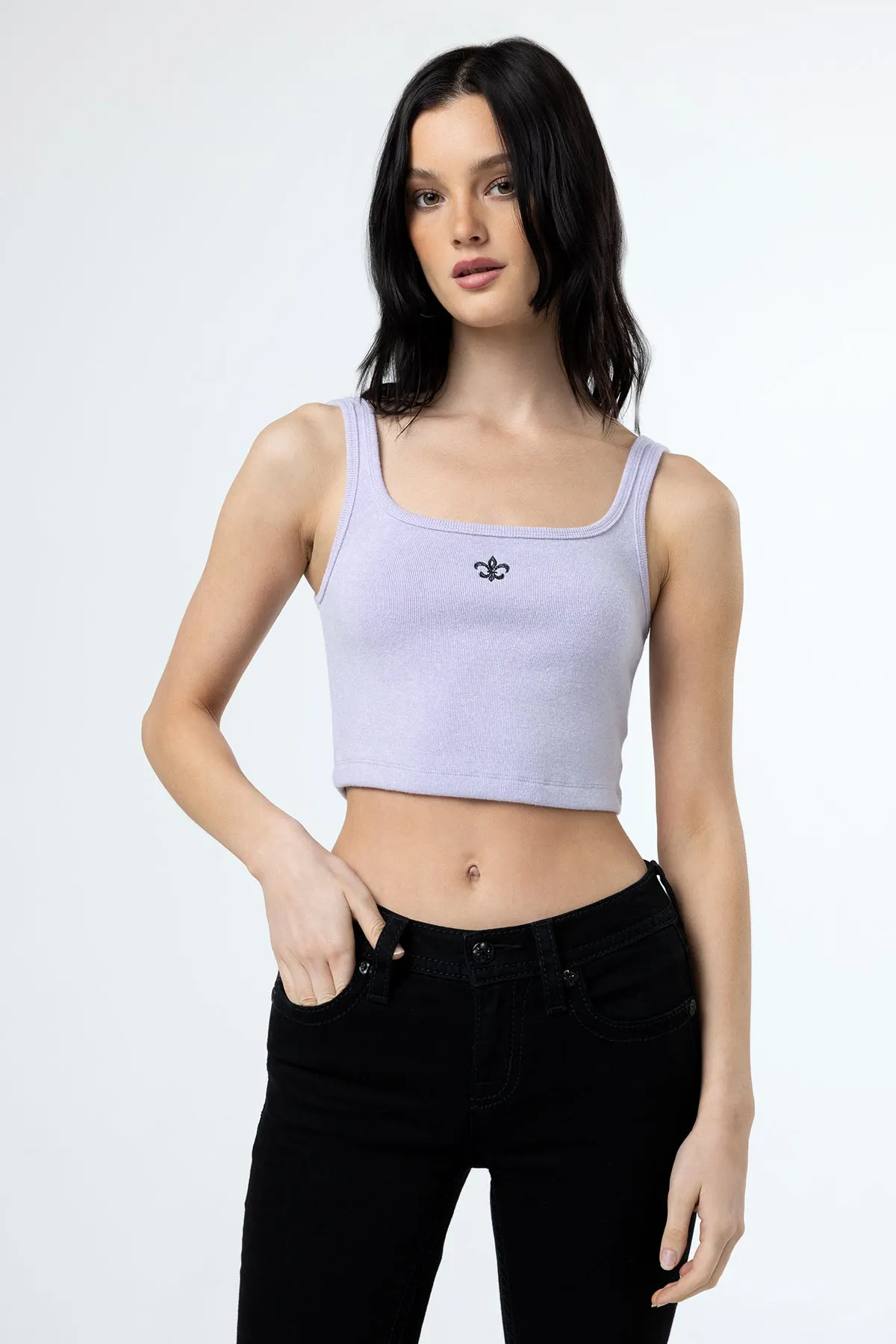 Classic Fleur Crop Tank