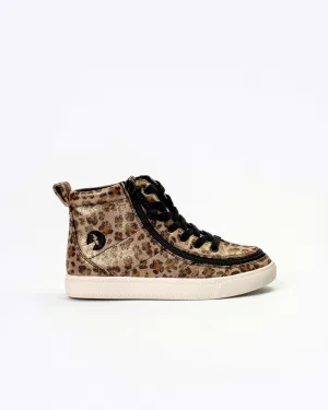 Classic High Top (Toddler) - Leopard Shimmer