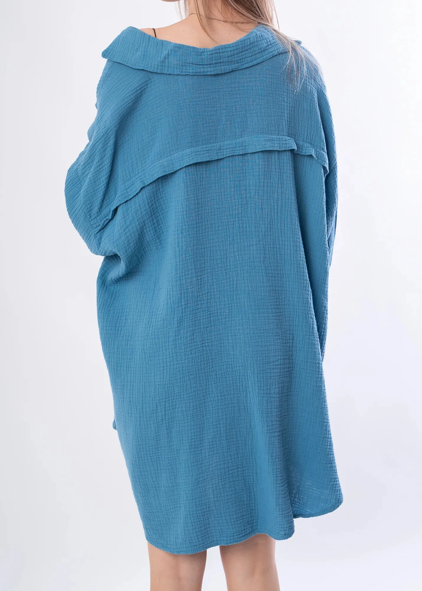 Classic Musselin Shirt Long