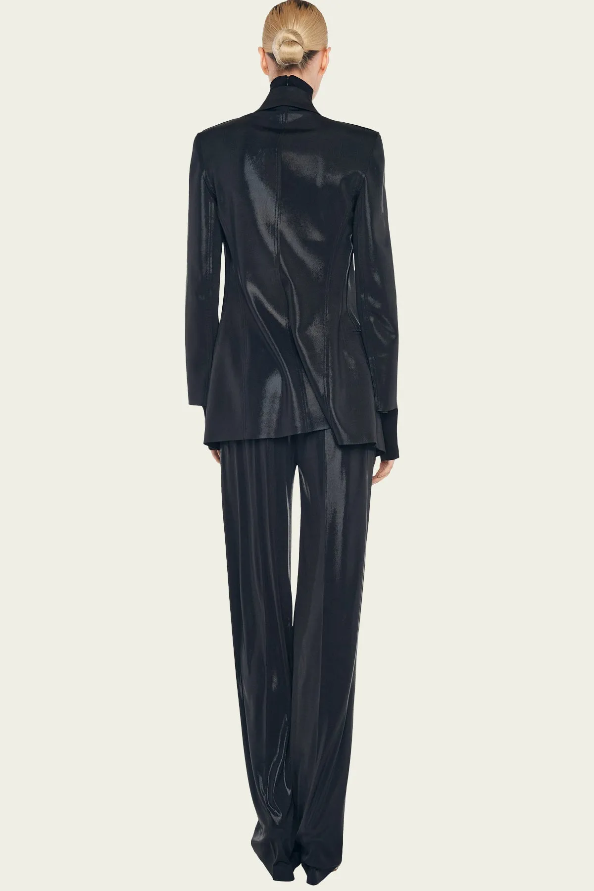 Classic Single Breasted Jacket in Black
