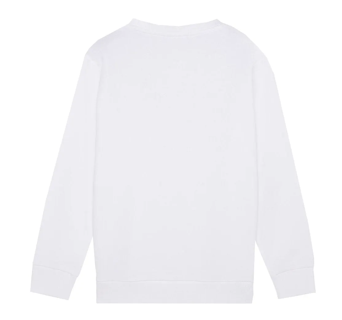 Classic Sweatshirt W/ Logo - White