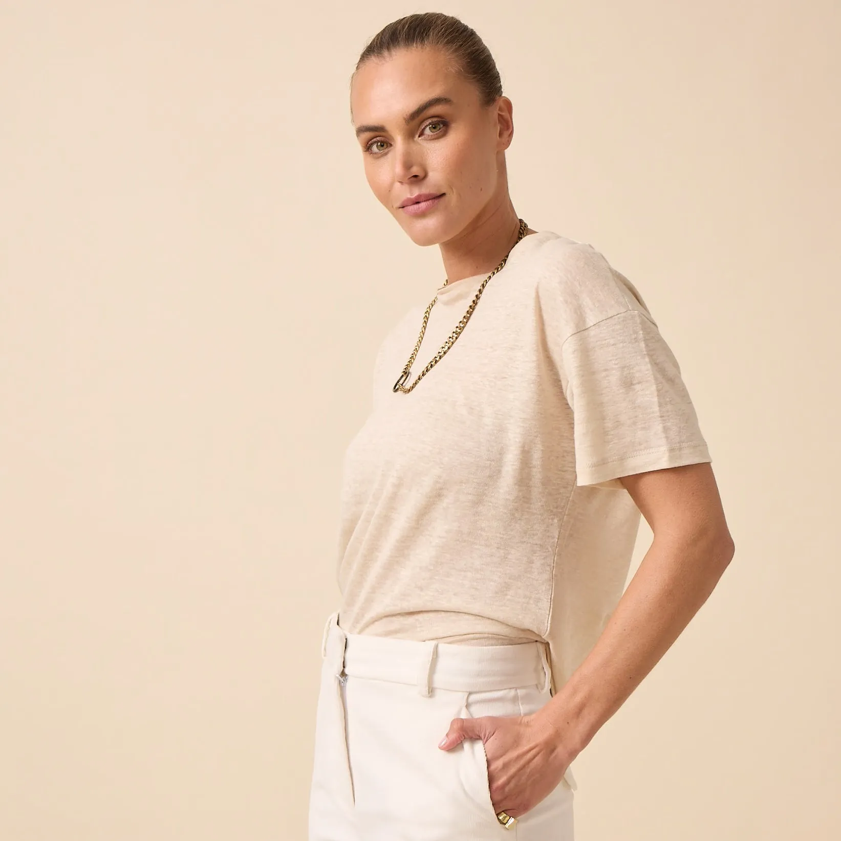 Classic Tee - Linen Jersey