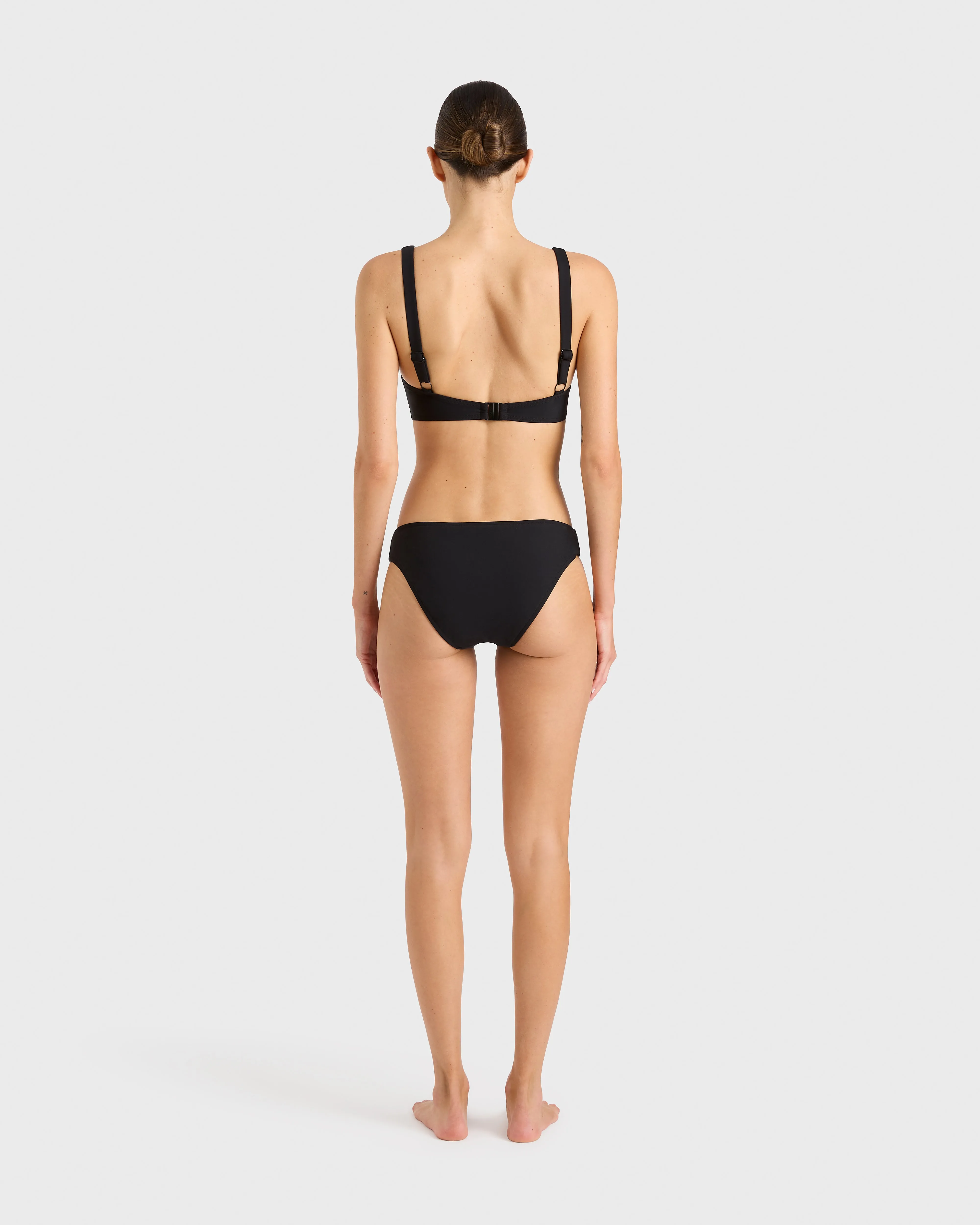Clio Bikini Top - Black