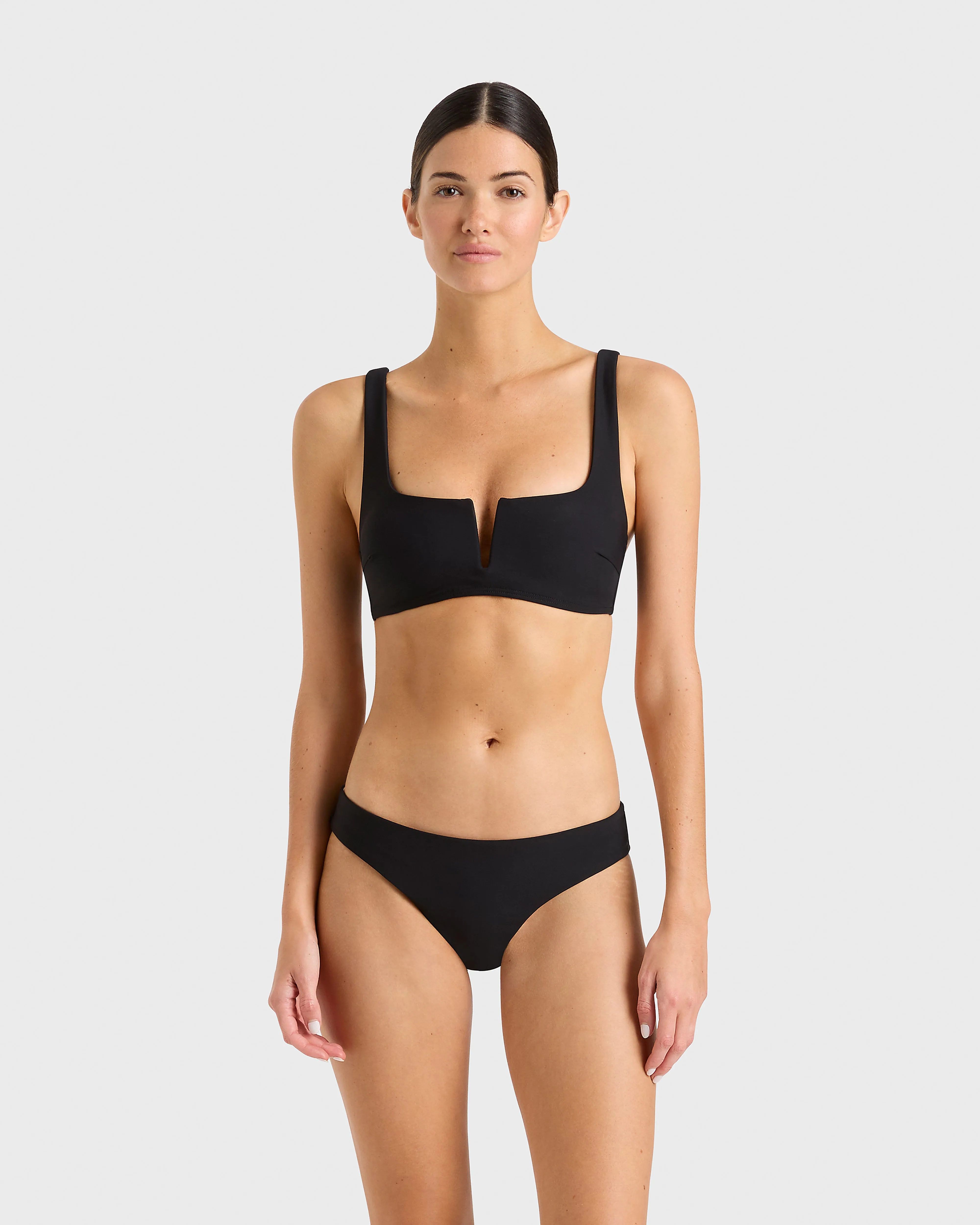 Clio Bikini Top - Black