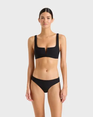 Clio Bikini Top - Black