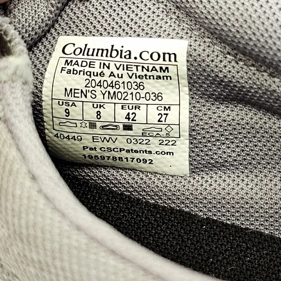 Columbia PFG Bahama Men's Gray slip On Shoes