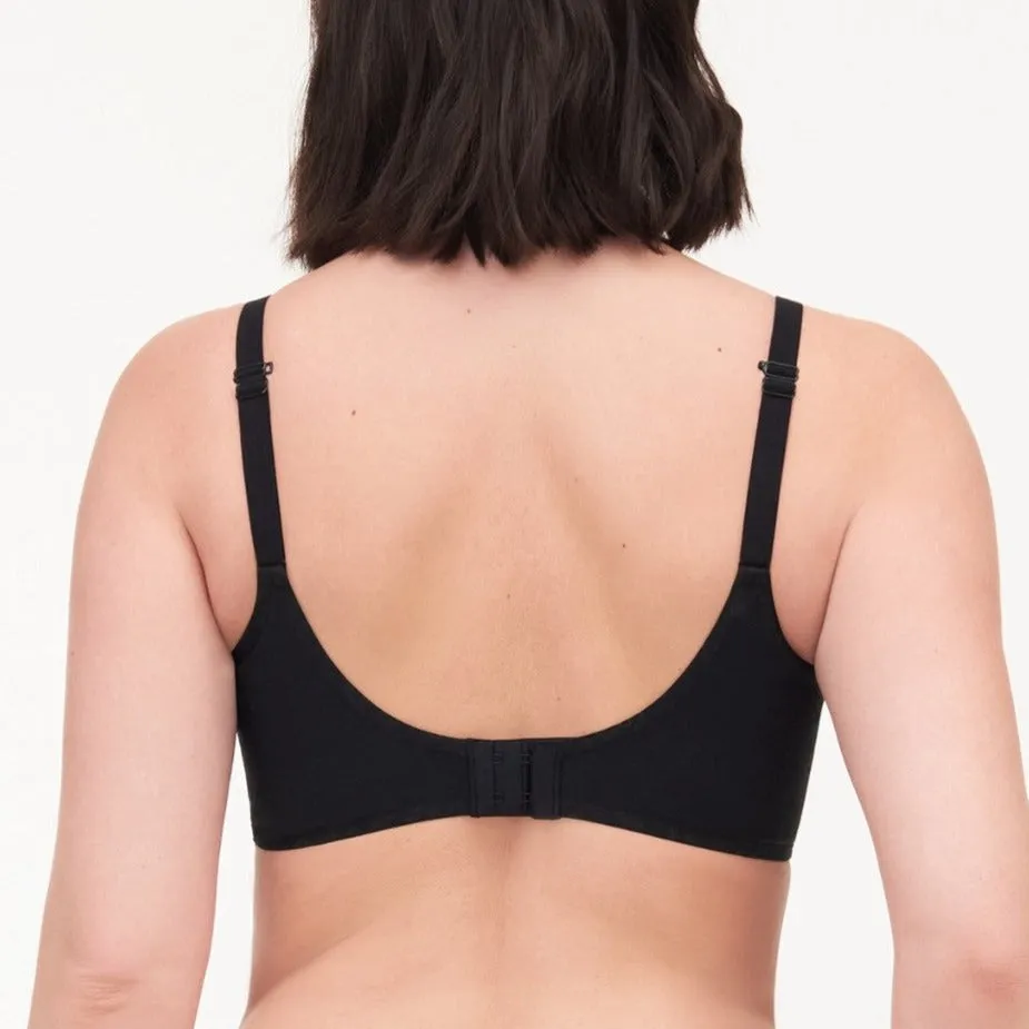 Comfort Chic Memory Foam Bra In Black - Chantelle