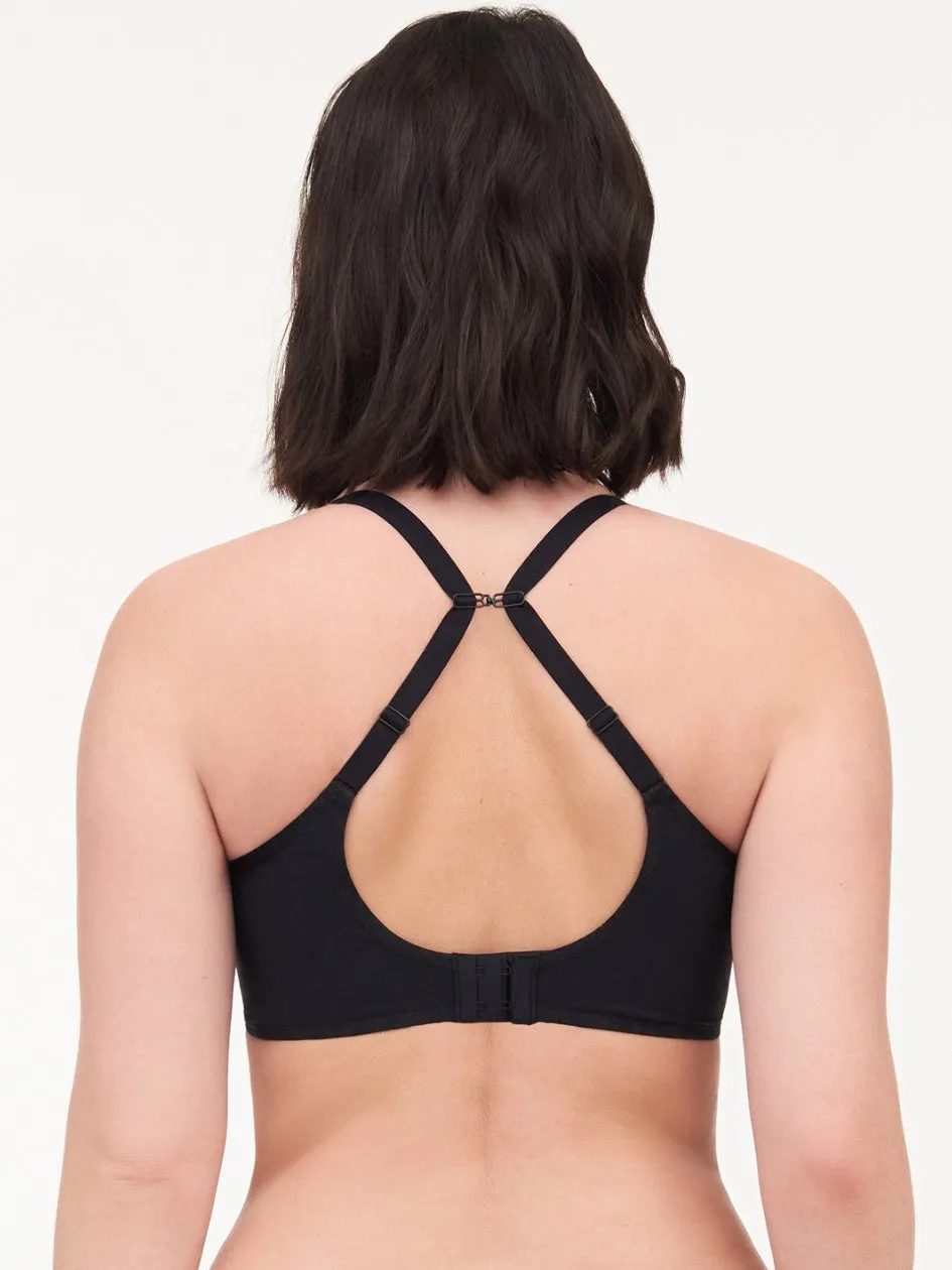 Comfort Chic Memory Foam Bra In Black - Chantelle
