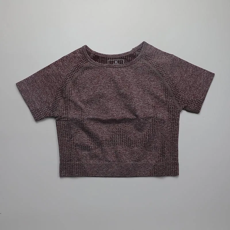 Comfortable Casual Cropped Tee