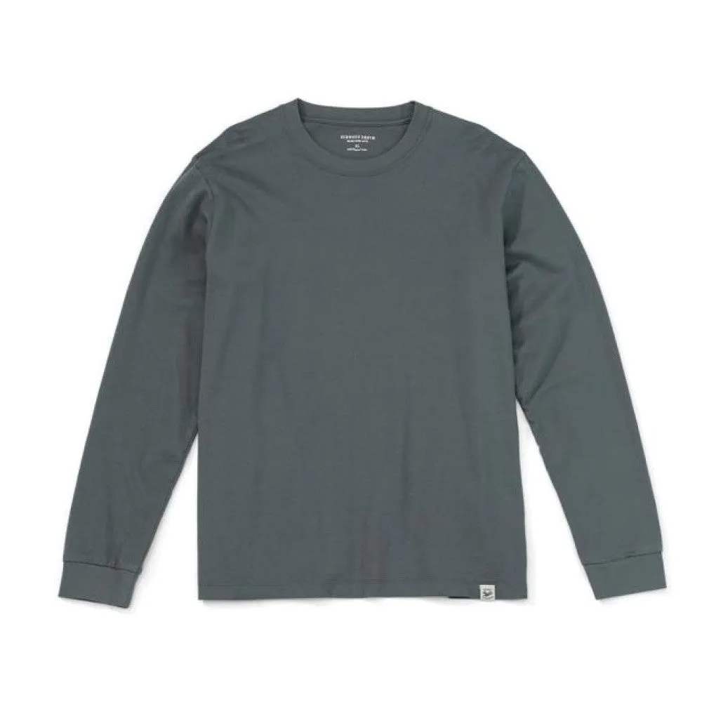 ContiNent 33 Spring New Long Sleeve T Shirt Men Solid Color 100% Cotton O-neck Tops Plus Size High Quality T-shirt