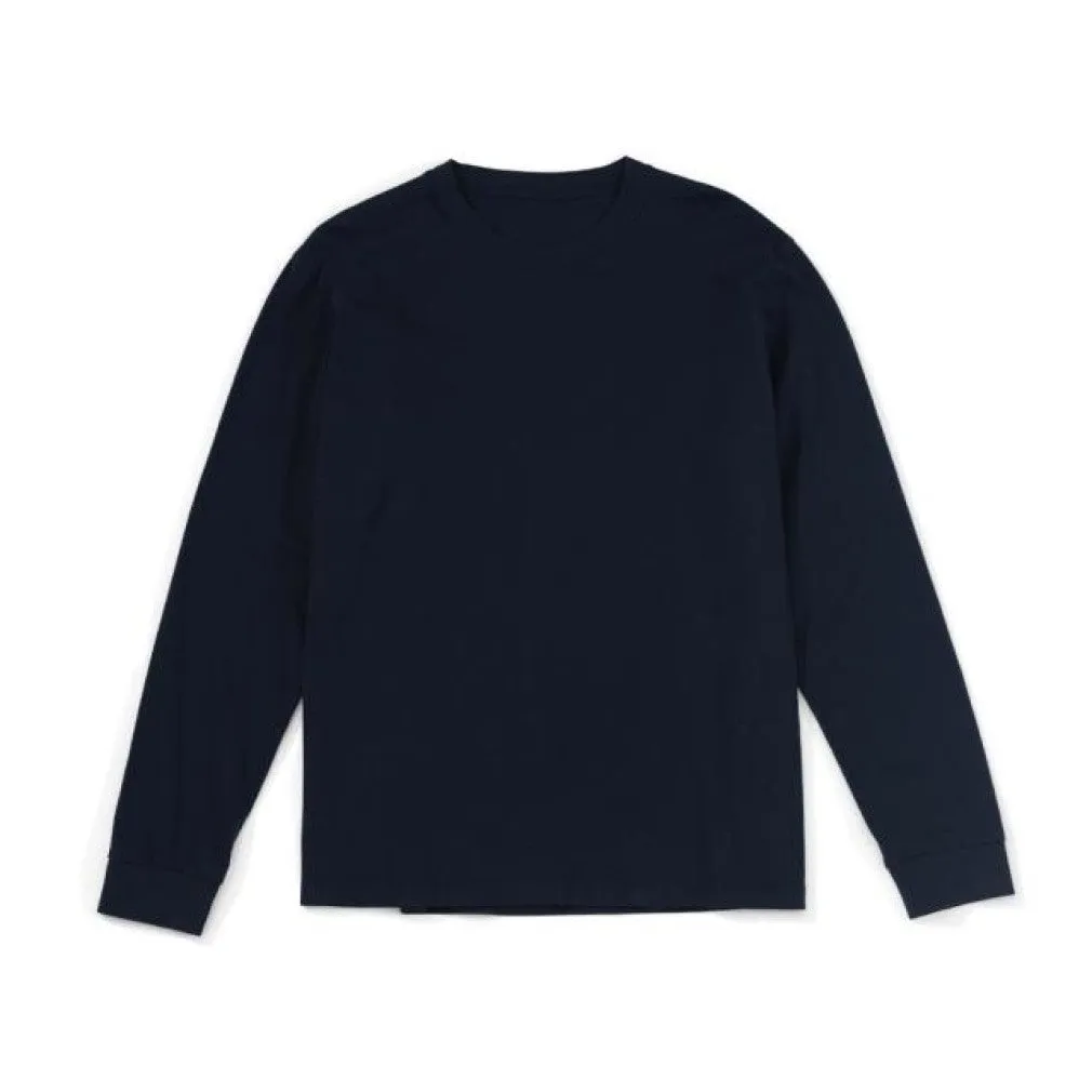 ContiNent 33 Spring New Long Sleeve T Shirt Men Solid Color 100% Cotton O-neck Tops Plus Size High Quality T-shirt