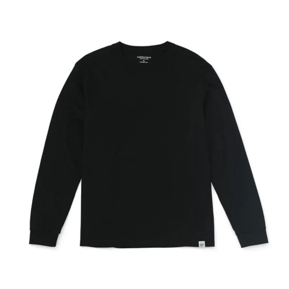 ContiNent 33 Spring New Long Sleeve T Shirt Men Solid Color 100% Cotton O-neck Tops Plus Size High Quality T-shirt