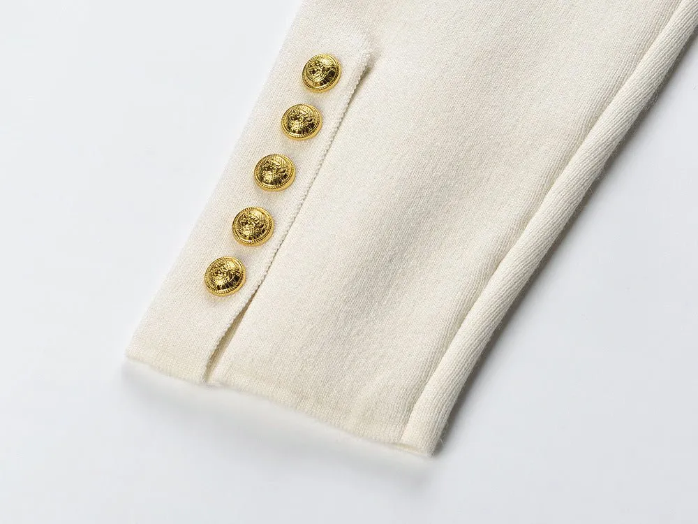 Contrast Trim Cardigan – Chic & Minimalist